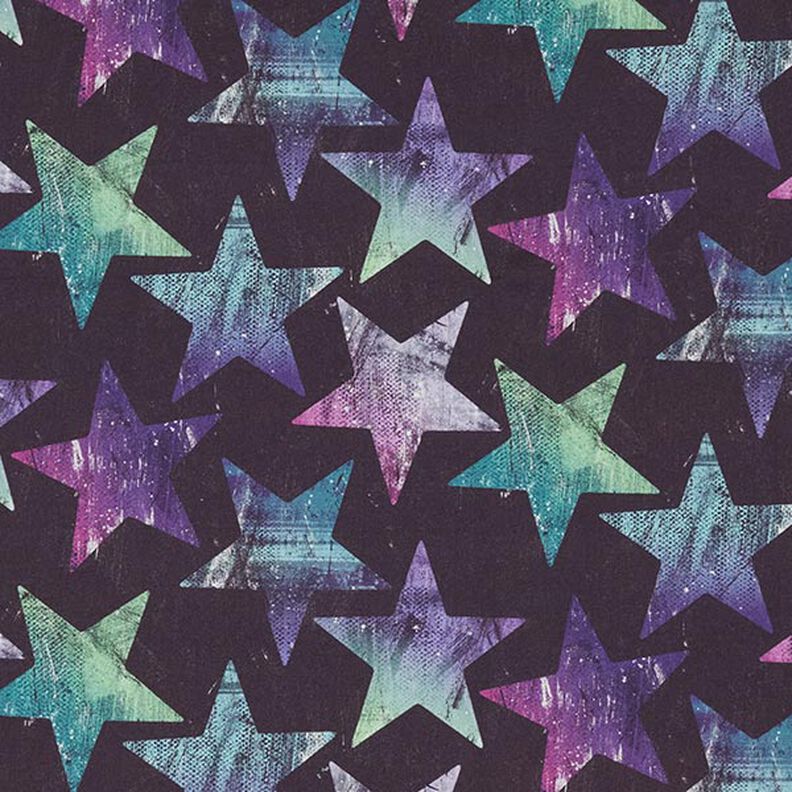 Softshell hvězdy – švestková/světle fialova,  image number 1