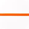 Elastická lemovací stuha Krajka [12 mm] – oranžová,  thumbnail number 1