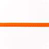 Elastická lemovací stuha Krajka [12 mm] – oranžová,  thumbnail number 1