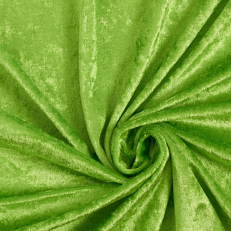 Panné samet – zelená neonová,  image number 1