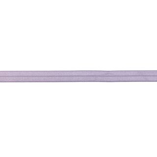 Elastická lemovací stuha  lesklý [15 mm] – šeříková, 