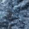 Prošívaná tkanina chambray kotva batikovaná – džínově modrá,  thumbnail number 2