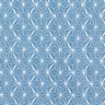 Povrstvená bavlna Grafické hvězdy – modrá/bílá,  thumbnail number 1