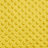 Hebký fleece vyražené puntíky – kari žlutá,  thumbnail number 1