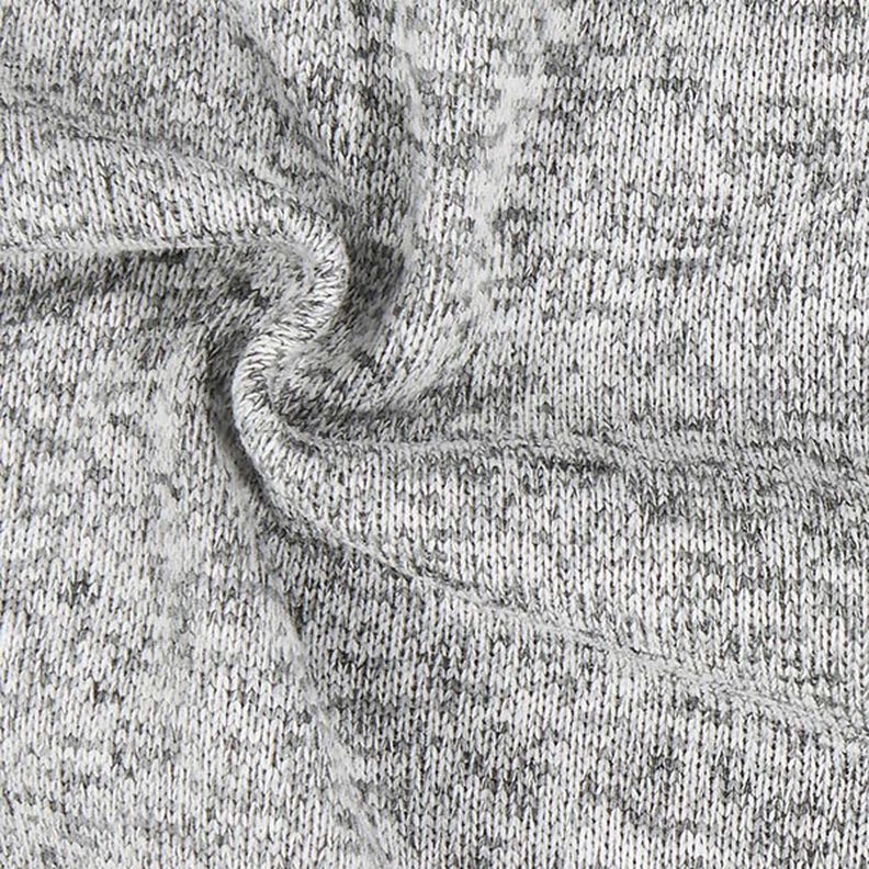 Pletený flís – světle šedá,  image number 2