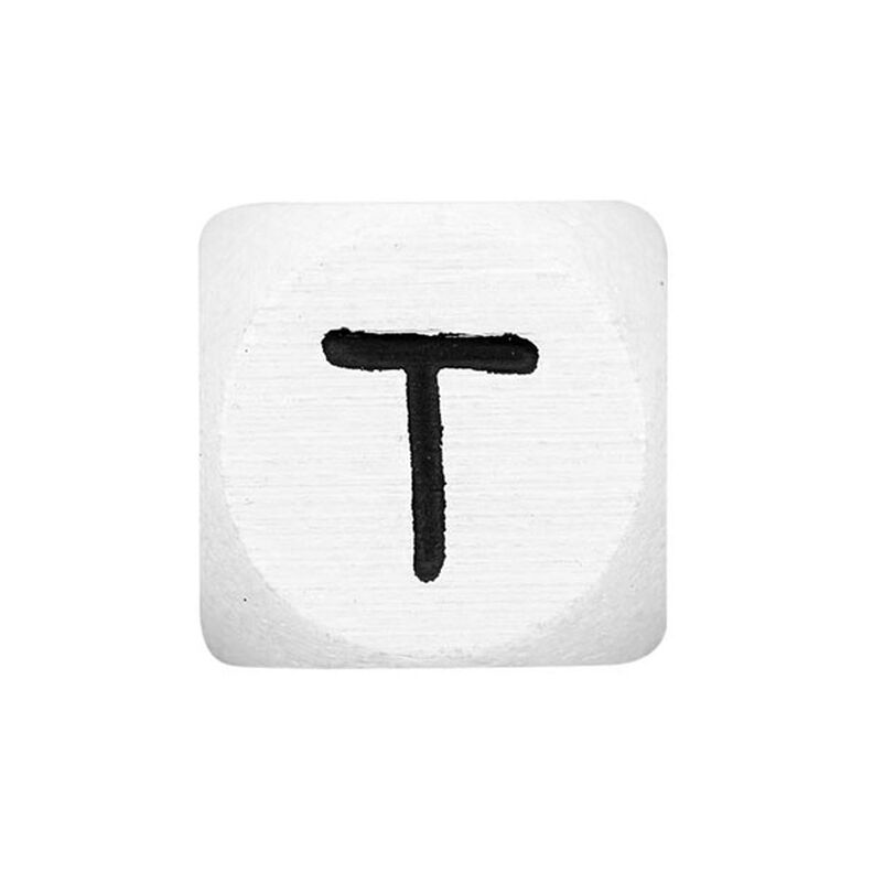 Dřevěná písmena T – bílá | Rico Design,  image number 1