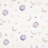 GOTS Mušelín / dvojitá mačkaná tkanina Noční obloha digitální potisk | Poppy Fabrics – slonová,  thumbnail number 1