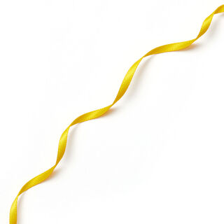 Saténová stuha [3 mm] – sluníčkově žlutá, 