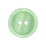 Plastový dvoudírkový knoflík Basic - světle zelená,  thumbnail number 1
