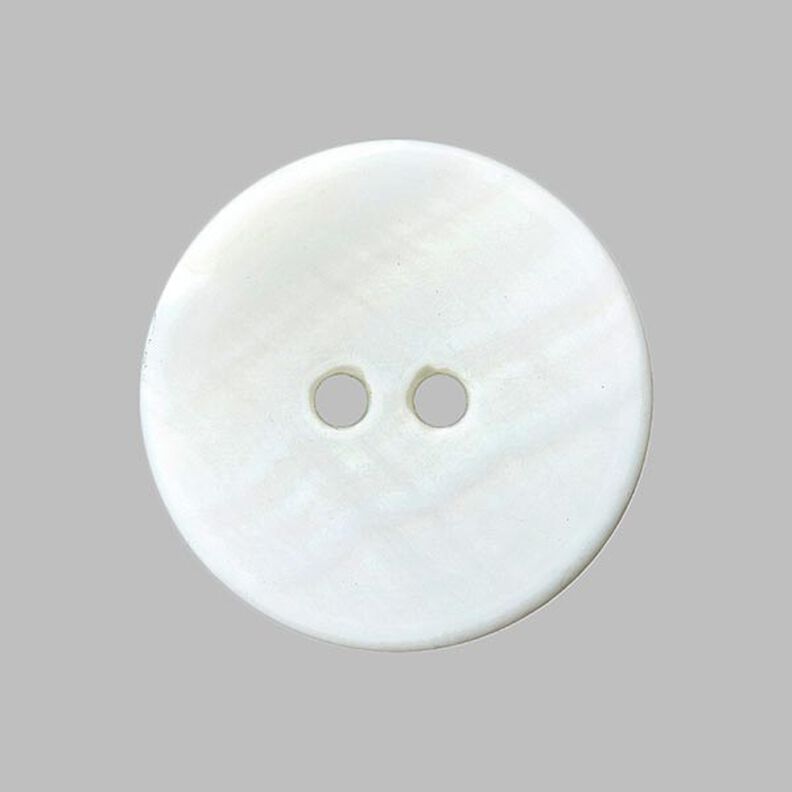Perleťový knoflík Pastel - bílá,  image number 1