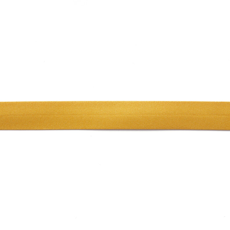 Šikmý proužek Satén [20 mm] – hořčicove žlutá,  image number 1