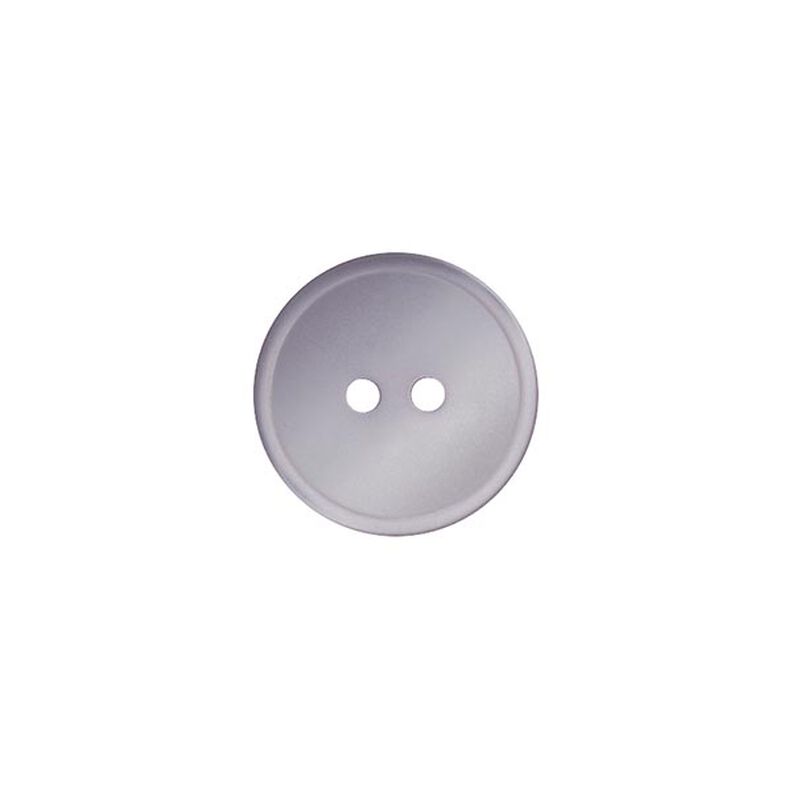 Polyesterový knoflík 2dírkový  – pastelove šeříková,  image number 1