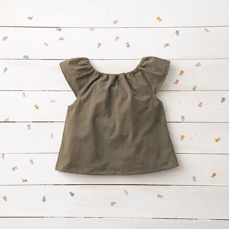 Mu&scaron;el&iacute;n / dvojit&aacute; mačkan&aacute; tkanina &ndash; břidlicově &scaron;ed&aacute;,  image number 8