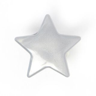 Patentky Color Snaps hvězda 5 - stříbrně šedá| Prym, 