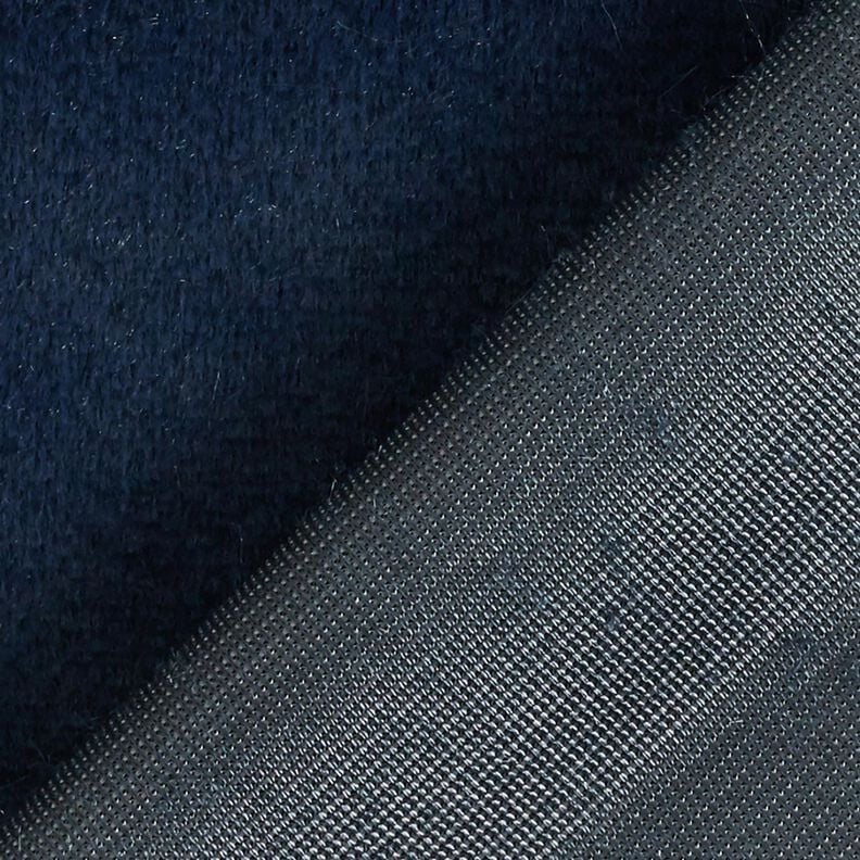 kvalitní jednobarevné umělé kožich – namornicka modr,  image number 3