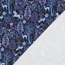 Francouzské froté letní teplákovina Pohádkový les digitální potisk | Poppy Fabrics –,  thumbnail number 4