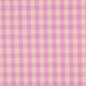 Bavlněný popelín Károvaná | Poppy Fabrics – světle růžová/pastelově fialová,  thumbnail number 1