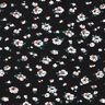 Visk&oacute;zov&aacute; tkanina květinov&yacute; d&eacute;&scaron;ť &ndash; čern&aacute;,  thumbnail number 1