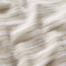 Bavlněná tkanina s horizontálními pruhy – béžová/bílá,  thumbnail number 2