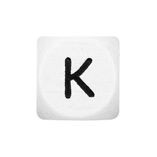 Dřevěná písmena K – bílá | Rico Design, 