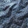 Prošívaná tkanina chambray květinová batika – džínově modrá,  thumbnail number 2