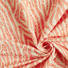 GOTS Francouzské froté letní teplákovina Zebra | Tula – světle béžová/oranžová,  thumbnail number 3