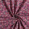 Bavlněný žerzej Moře květin – merlot/korálová,  thumbnail number 3