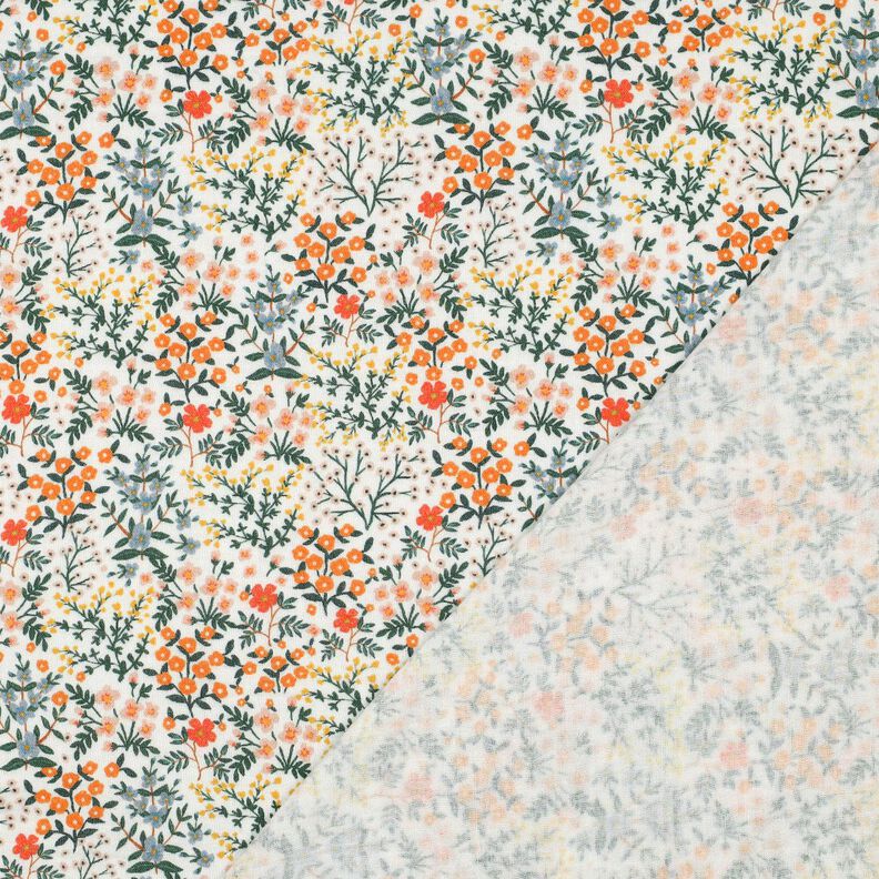 Mušelín / dvojitá mačkaná tkanina Květinová louka digitální potisk | Poppy Fabrics – vlněná, image number 4