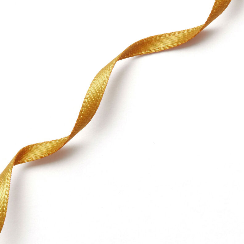 Saténová stuha [3 mm] – hořčicove žlutá,  image number 3