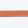 Šikmý proužek Bio bavlna [20 mm] – terracotta,  thumbnail number 1