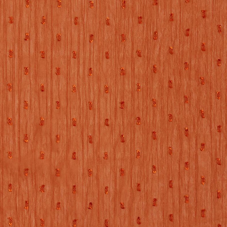 Šifonové dobby s kovovými proužky – bronzová/stříbrná metalická,  image number 1