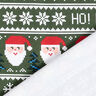 French Terry Ho! Ho! Ho! – tmavá borovice,  thumbnail number 4
