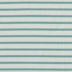 Bavlněn&yacute; žerzej &uacute;zk&eacute; a &scaron;irok&eacute; proužky &ndash; světle m&aacute;tov&aacute;/m&aacute;ta peprn&aacute;, 