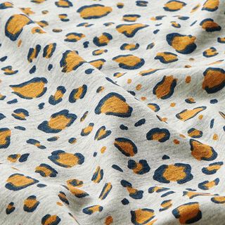 Alpenfleece Leopard  – mlhově šedá, 