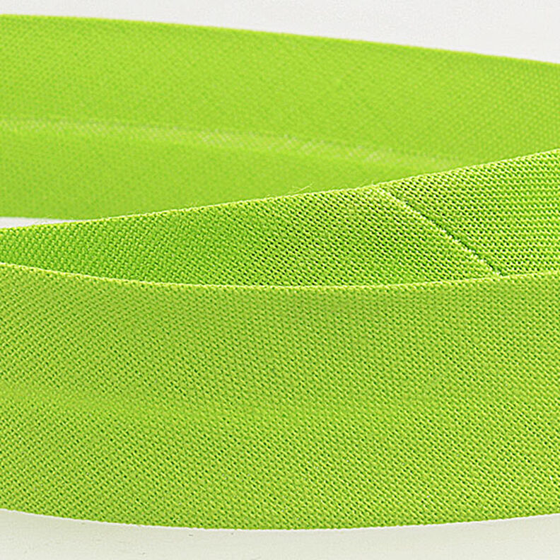 Šikmý proužek Polycotton [20 mm] – jablkově zelená,  image number 2