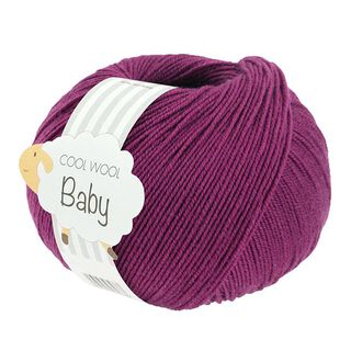 Cool Wool Baby, 50g | Lana Grossa – červenofialová, 