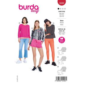 halenka | Burda 5849 | 34-48, 