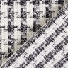 Bouclé houndstooth – černá/bílá,  thumbnail number 4