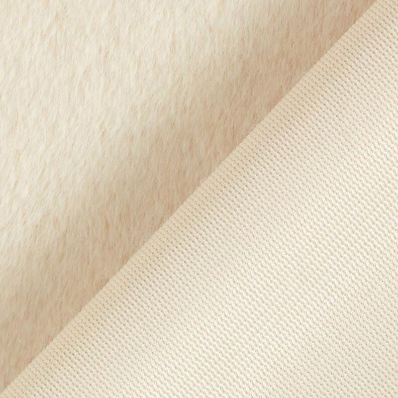 Čalounická látka Umělá kožešina – vlněná bílá,  image number 5