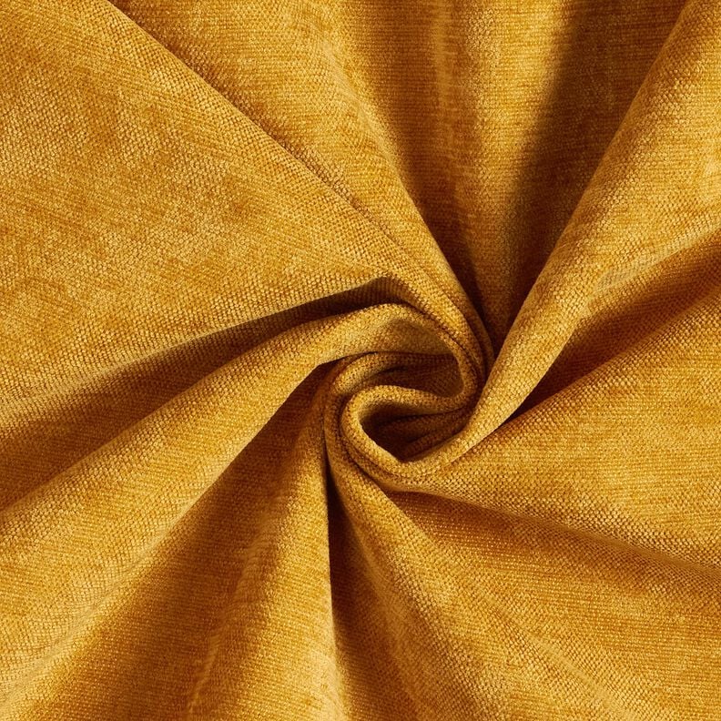 Čalounická látka Jemná struktura – hořčicove žlutá, image number 1
