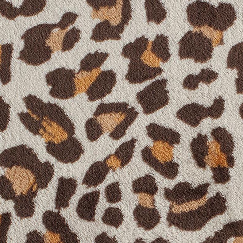 Hebký fleece Velký leopard – přírodni/černohnědá,  image number 5