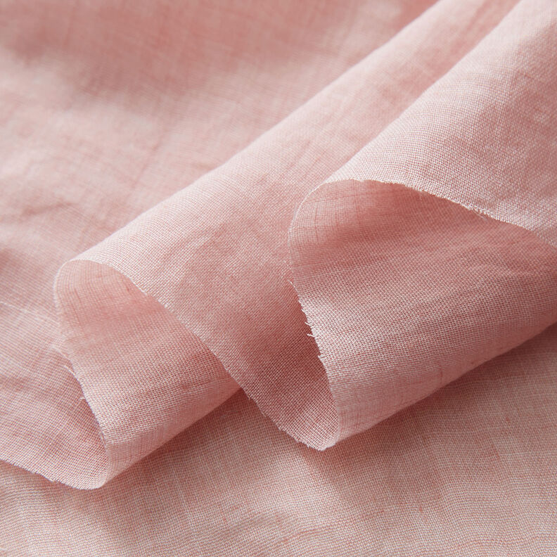 Voálová drcená melanž – světle starorůžová, image number 3