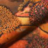 Dekorační látka polopanama s digitálním potiskem Krajina na podzim – bronzová/oranžová,  thumbnail number 2
