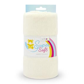 Plyš SNUGLY [1 m x 0,75 m | Vlas: 5 mm] - vlněná bílá | Kullaloo, 