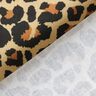 Dekorační látka Bavlněný satén Leopardí vzor – hnědá,  thumbnail number 4