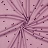 Žebrovaný žerzej Rozptýlená srdce | Poppy Fabrics – pastelově fialová/merlot,  thumbnail number 3