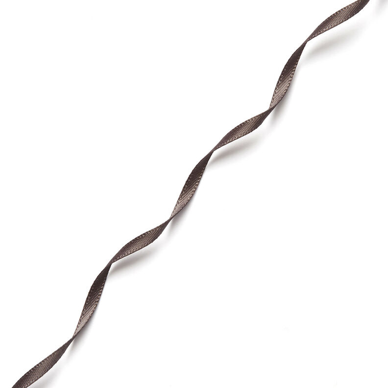 Saténová stuha [3 mm] – tmavě šedá,  image number 2