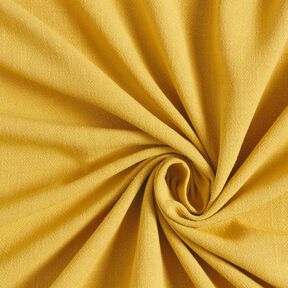 Směs viskózy a lnu měkká – hořčicove žlutá | Zbytek 90cm, 