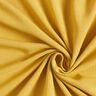 Směs viskózy a lnu měkká – hořčicove žlutá | Zbytek 90cm,  thumbnail number 1