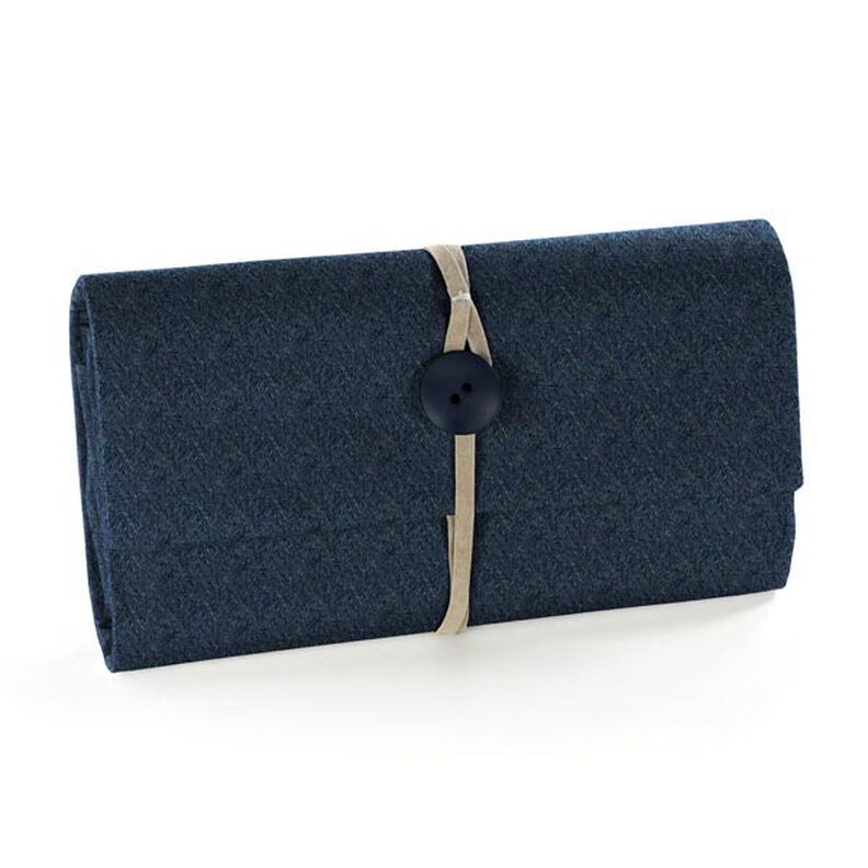 Plsť 90 cm / tloušťka 1 mm – navy,  image number 4